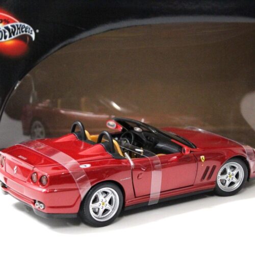 1:18 Hot Wheels Ferrari 550 Barchetta Pininfarina wine red