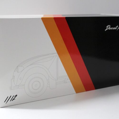 1:12 Z-Models Citroen 2CV Cocorico 1986 white/ blue/ red