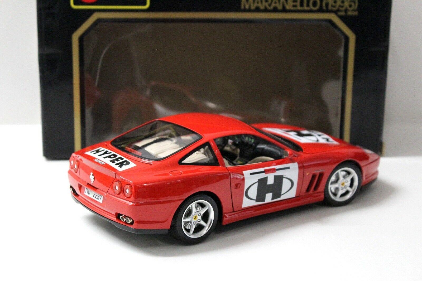 1:18 Bburago Ferrari 550 Maranello "HYPER" red