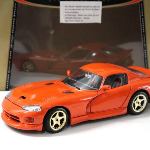 1:18 Bburago Dodge Viper GTS Coupe orange "W.Detert"
