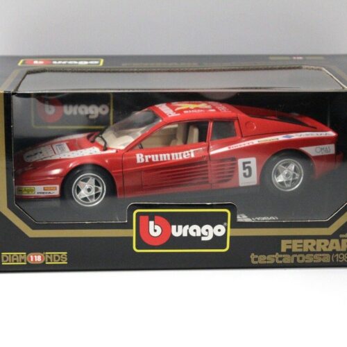 1:18 Bburago Ferrari Testarossa 1984 "BRUMMEL" #5 red