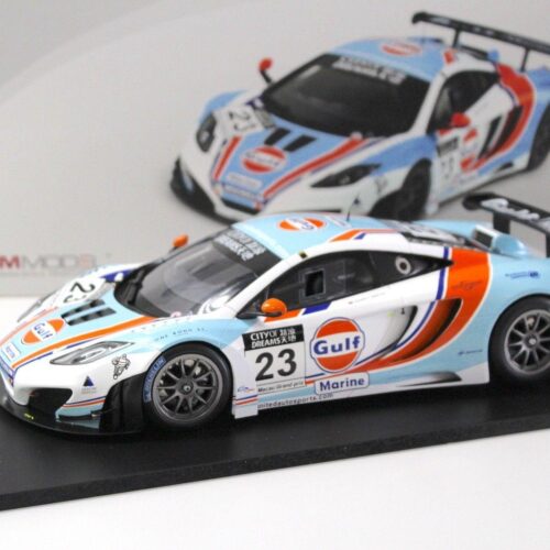 1:18 TSM True Scale McLaren MP4-12C GT3 Macau GT Cup #23 GULF 2012