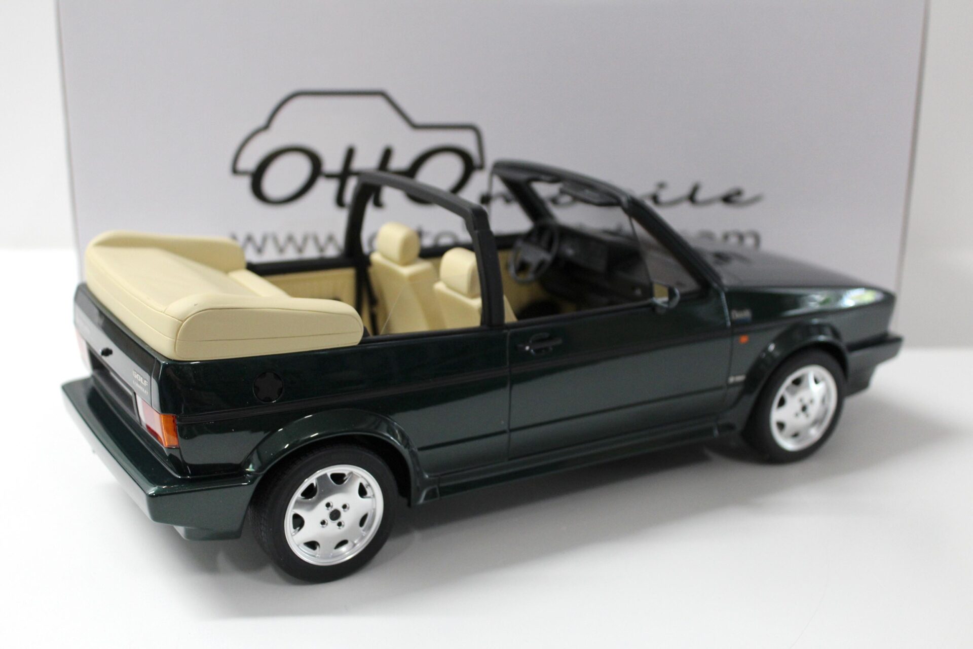 1:12 OTTO mobile G036 VW Golf 1 MK1 Cabriolet Classic Line green 1992
