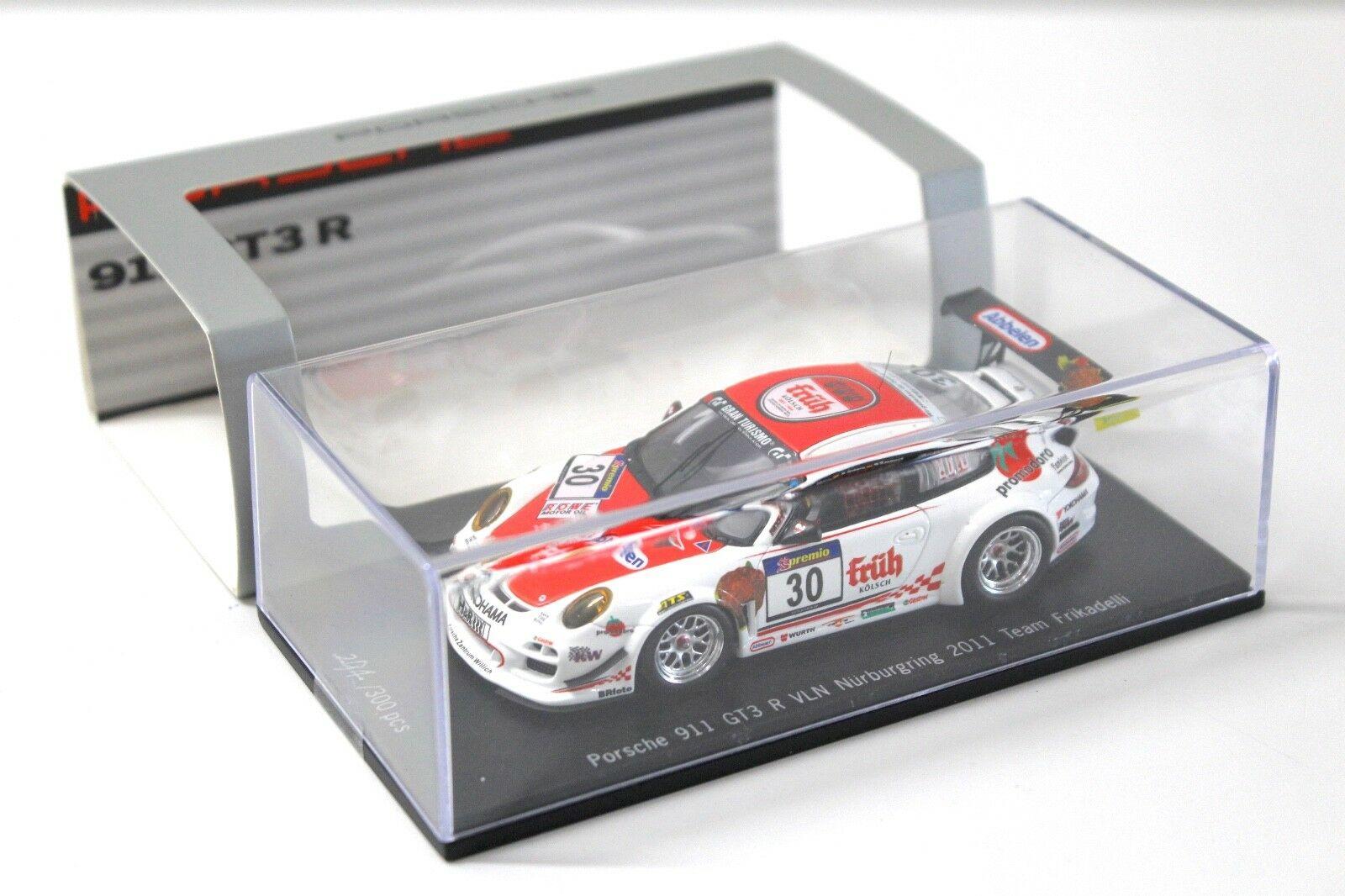 1:43 Spark Porsche 911 997 GT3 R VLN 24h Frikadelli 2011 #30