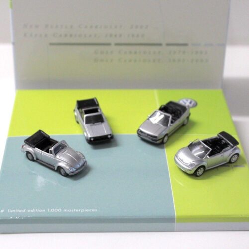 1:87 Herpa/ Wiking VW Set Masterpieces Golf + Beetle DEALER VERSION