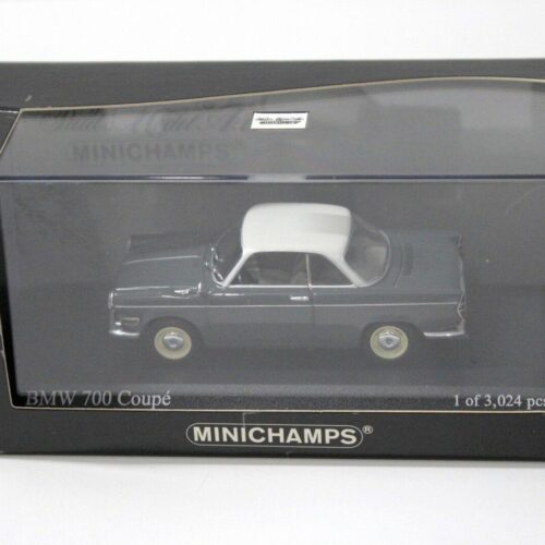 1:43 Minichamps BMW 700 Coupe grey/ white