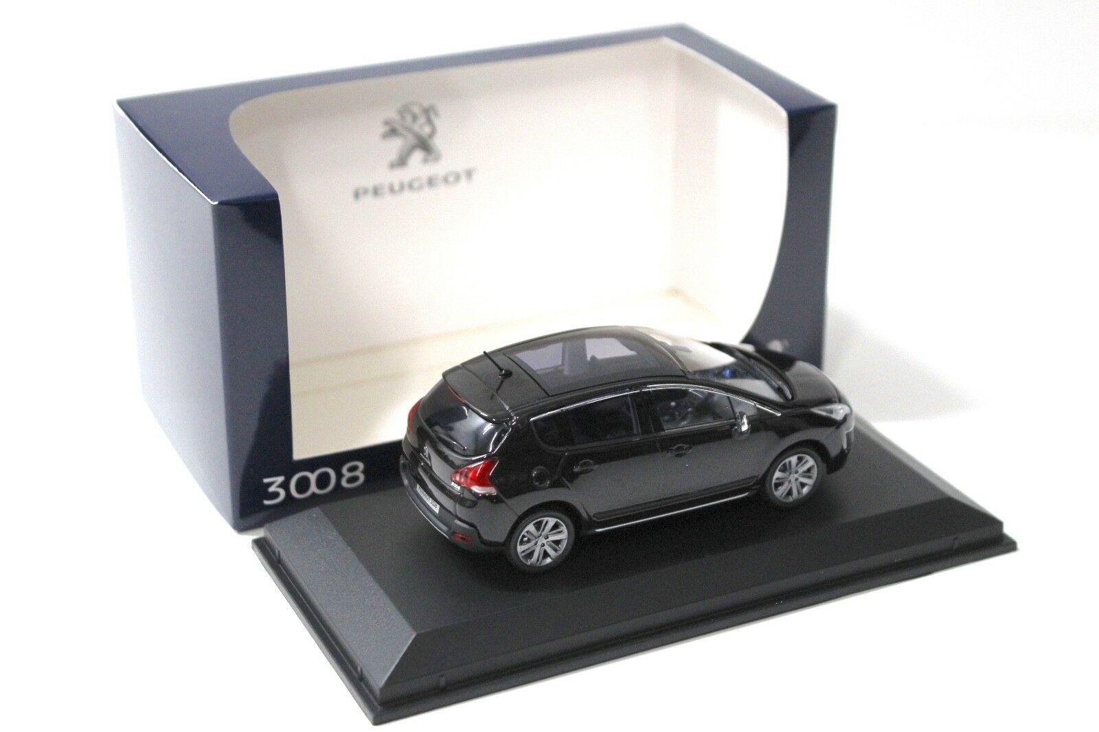 1:43 Norev Peugeot 3008 black DEALER VERSION