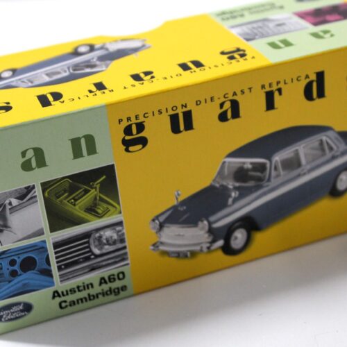 1:43 Vanguards Austin A60 Cambridge Persian blue/ Snowberry white stripe