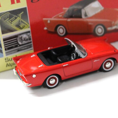 1:43 Vanguards Sunbeam Alpine MKII Carnival red