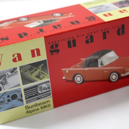 1:43 Vanguards Sunbeam Alpine MKII Carnival red