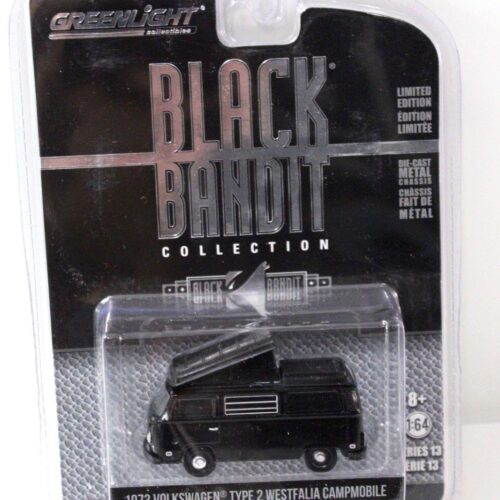 1:64 Greenlight VW T2 Westfalia Camper *BLACK BANDIT*