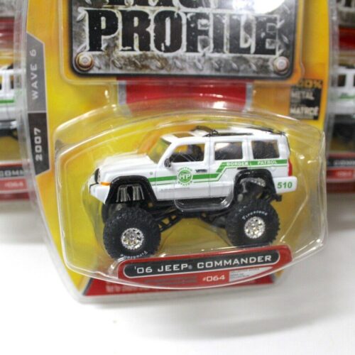 1:64 JADA Toys Jeep Commander Patrol 2006 SET 5 pcs.