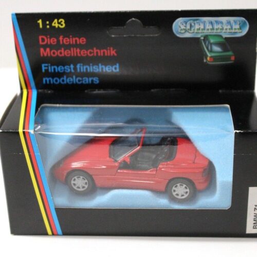 1:43 Schabak BMW Z1 Roadster red