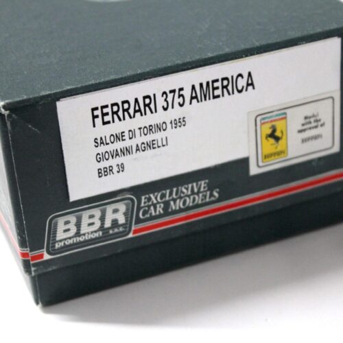 1:43 BBR Ferrari 375 America Salone di Torino 1955 Giovanni Agnelli green
