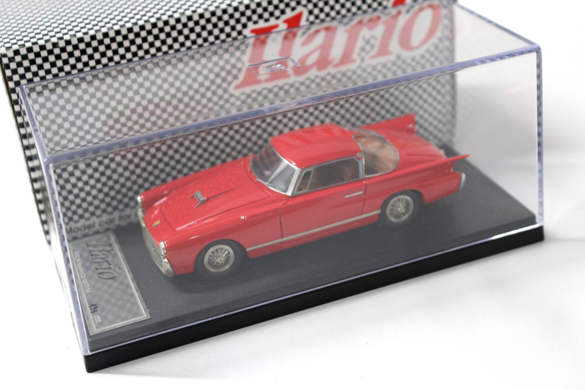 1:43 Ilario Ferrari F 410 SA Boano Coupe CH. N. 0477 SA red