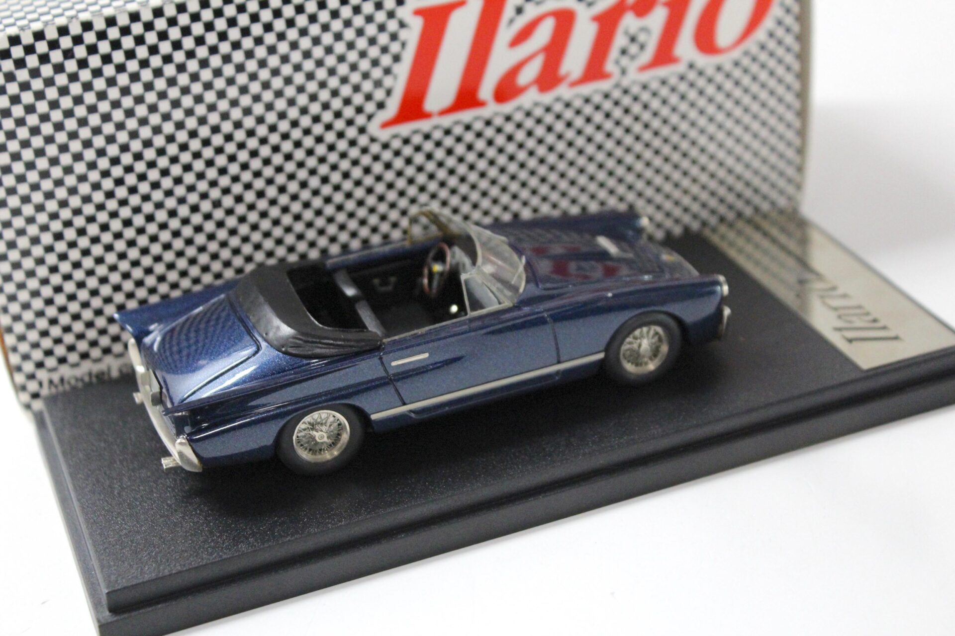 1:43 Ilario Ferrari F 250 GT Boano Cabriolet CH. N. 0461 GT dark blue