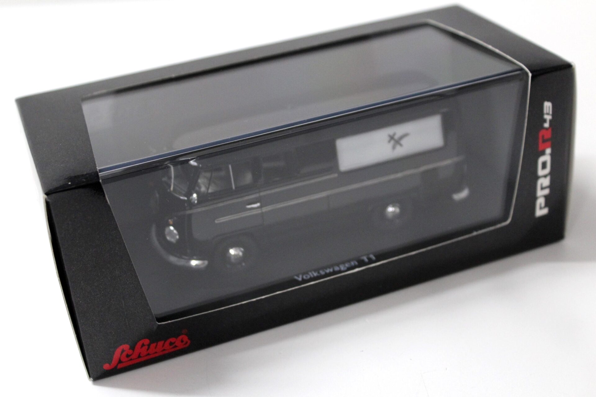 1:43 Schuco PRO.R43 VW Volkswagen T1 Bestattungswagen black