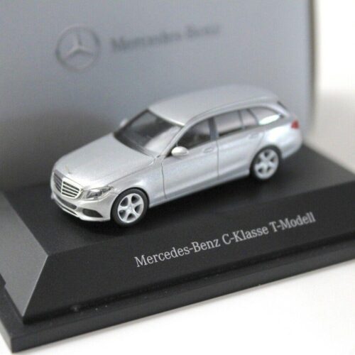 1:87 Herpa Mercedes C-Klasse T-Modell S205 silver DEALER VERSION