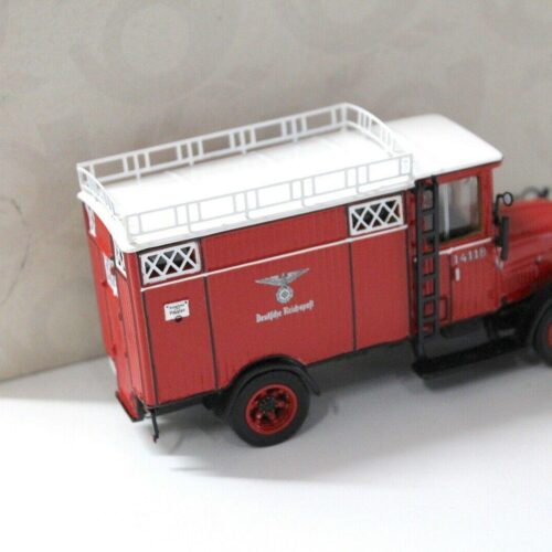 1:43 Premium ClassiXXs Bergmann Elektrowagen "Deutsche Reichspost" red