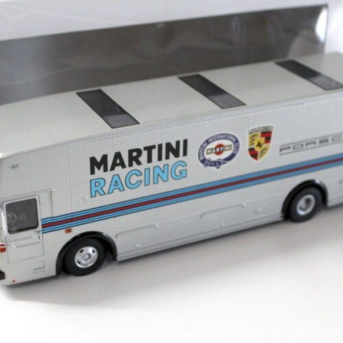 1:43 Premium ClassiXXs Mercedes O317 Porsche Renntransporter "MARTINI RACING"