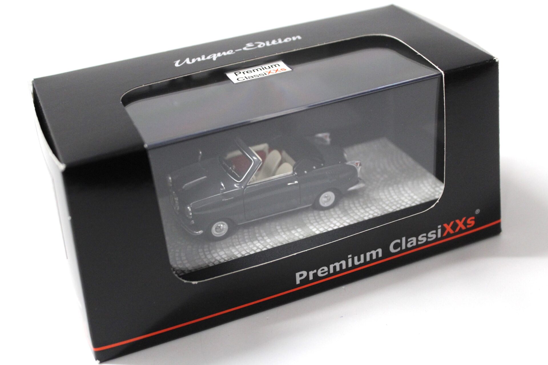1:43 Premium ClassiXXs Goggomobil TS 250 Cabrio dark grey