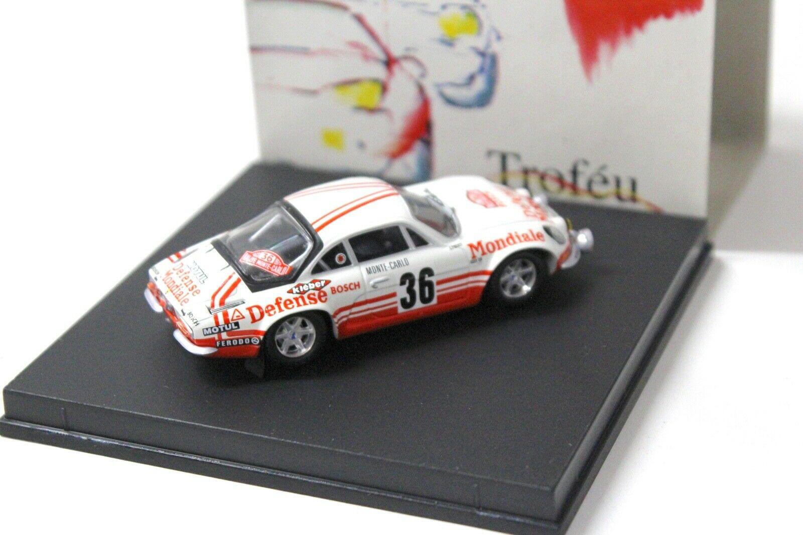 1:43 Trofeu Alpine Renault A110 Rallye Monte Carlo #36 white
