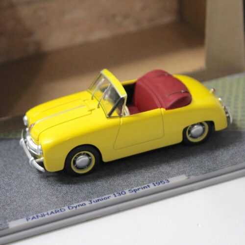 1:43 Spark Bizarre PANHARD Dyna Junior 130 Sprint 1953 yellow