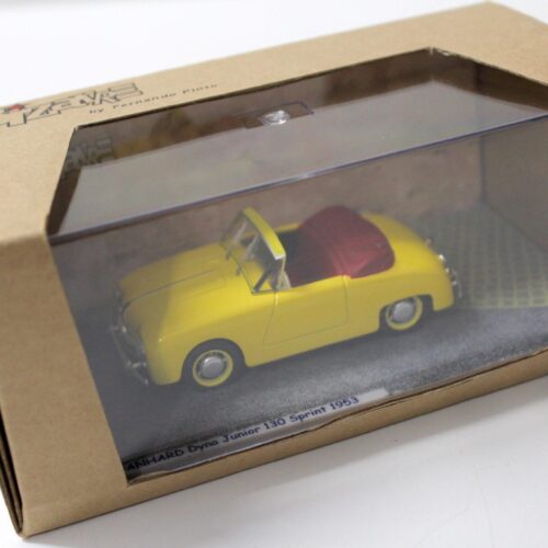 1:43 Spark Bizarre PANHARD Dyna Junior 130 Sprint 1953 yellow