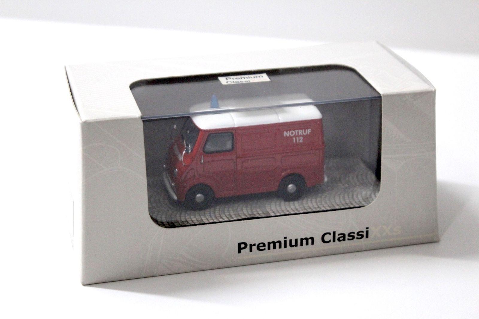 1:43 Premium ClassiXXs Goggomobil TL 250 Feuerwehr red