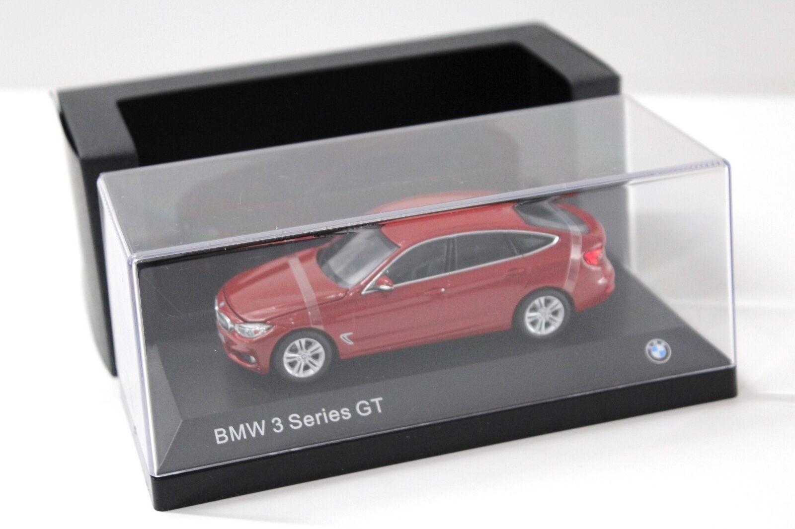 1:43 Paragon BMW 3er / 3 Series GT F34 red DEALER VERSION