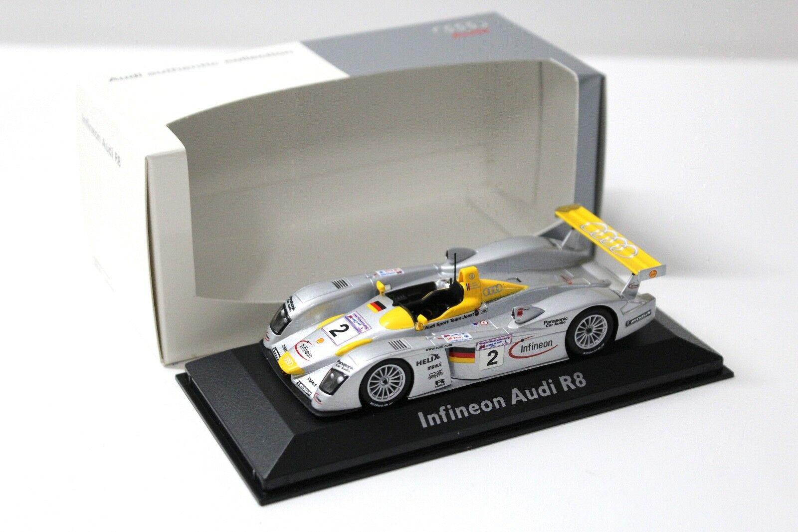 1:43 Minichamps Audi R8 Le Mans #2 Infineon DEALER VERSION