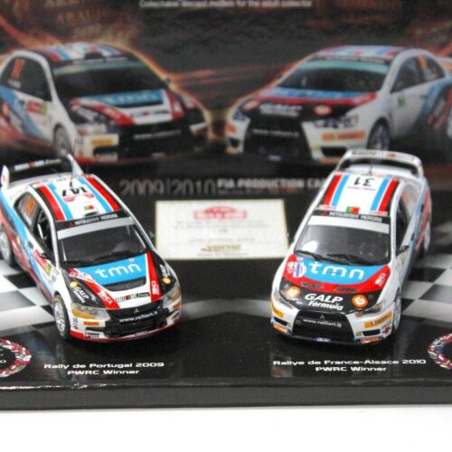 1:43 Vitesse Special WRC SET Mitsubishi Champion 2009/2010
