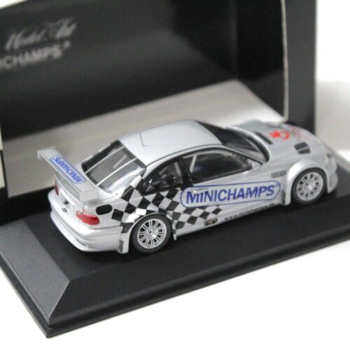 1:43 Minichamps BMW M3 GTR E46 Street "TOY FAIR 2005" silver