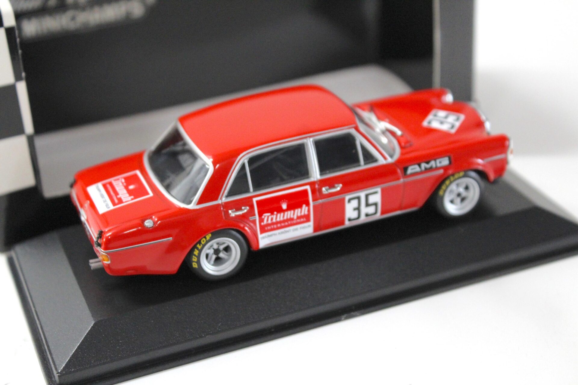 1:43 Minichamps Mercedes 300 SEL 6.8 AMG Südwestpokal Hockenheim 1971 #35