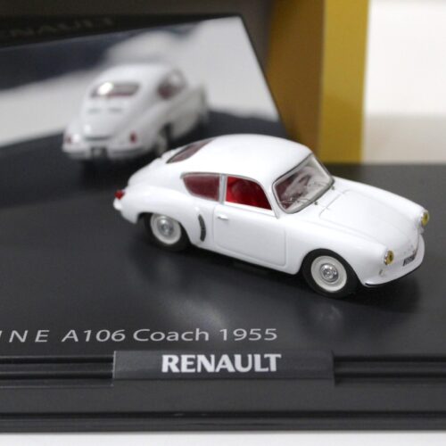 1:43 Norev Renault Alpine A106 Coach 1955 white DEALER VERSION