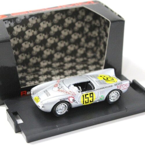 1:43 Brumm Porsche 550 RS Spyder Panamericana Mexico silver