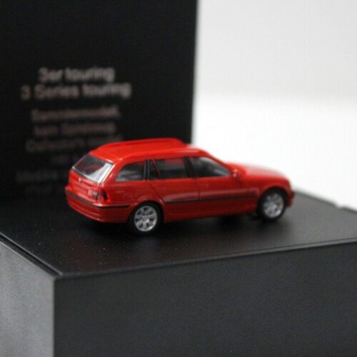 1:87 Herpa BMW 3er E46 Touring red DEALER VERSION
