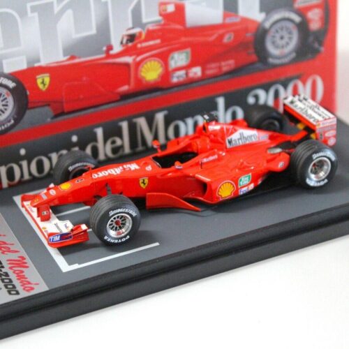 1:43 BBR Ferrari F1-2000 GP Malaysia R.Barrichello red