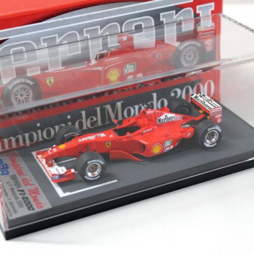 1:43 BBR Ferrari F1-2000 GP Malaysia R.Barrichello red