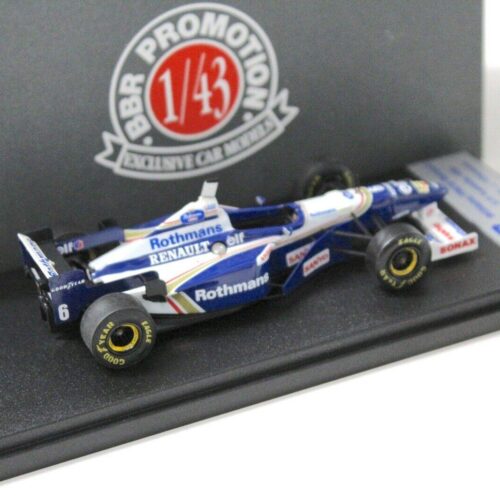 1:43 BBR () F1 Williams Renault FW18 GP Australia Villeneuve ROTHMANS