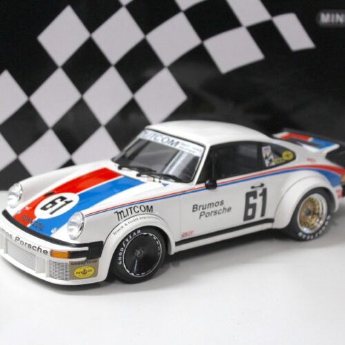 1:18 Minichamps Porsche 934 Brumos Racing #61 Gregg/ Busby 24h Daytona 1977