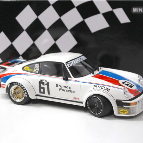 1:18 Minichamps Porsche 934 Brumos Racing #61 Gregg/ Busby 24h Daytona 1977