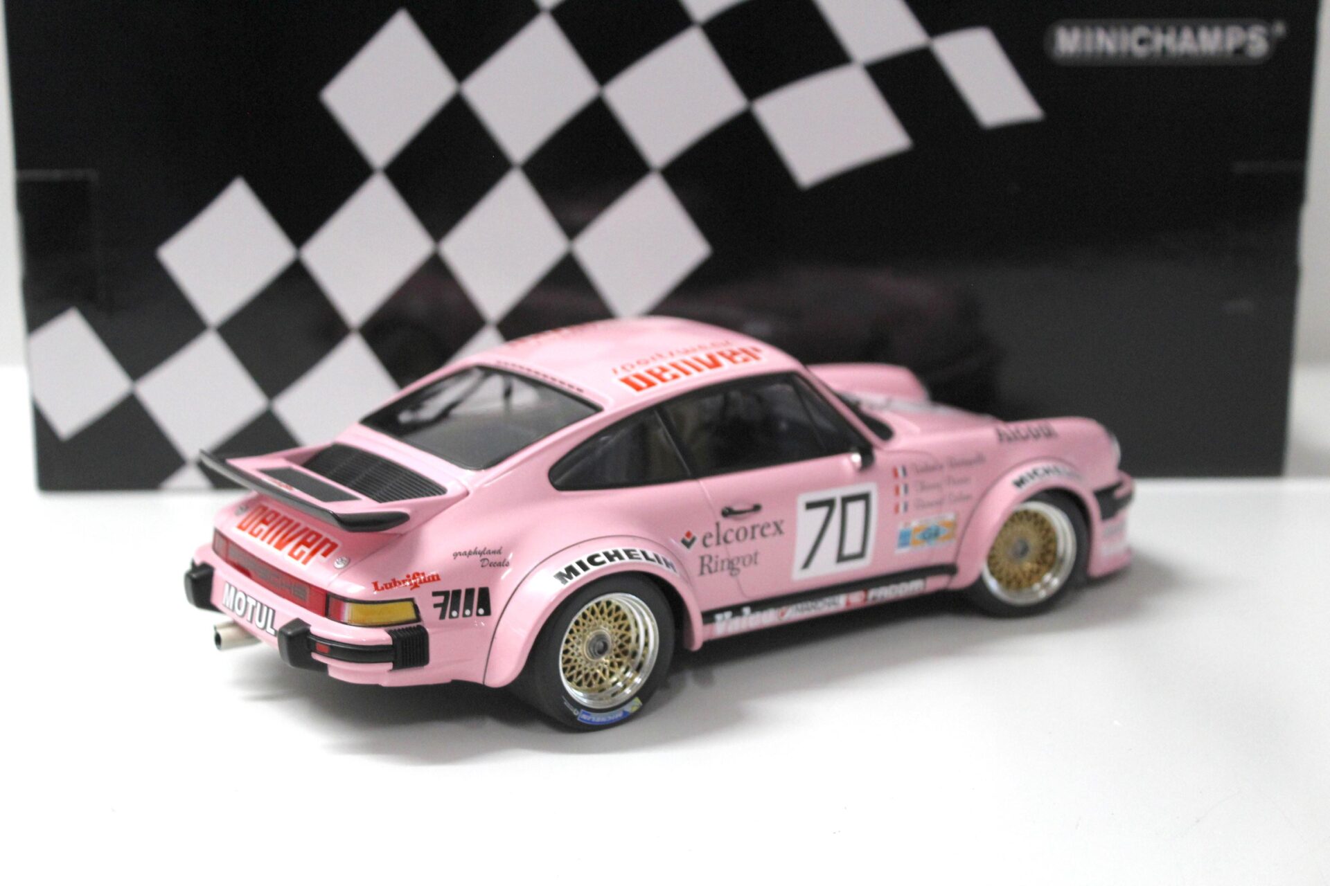 1:18 Minichamps Porsche 934 Thierry Perrier / Salam #70 Winners Gr.4 LM 1981