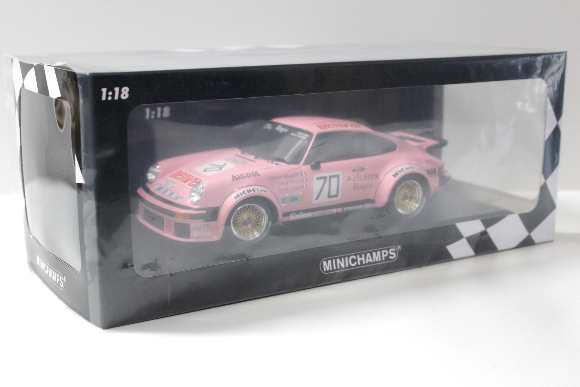 1:18 Minichamps Porsche 934 Thierry Perrier / Salam #70 Winners Gr.4 LM 1981