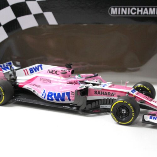 1:18 Minichamps Force India F1 Team Mercedes VJM11 Sergio Perez 2018