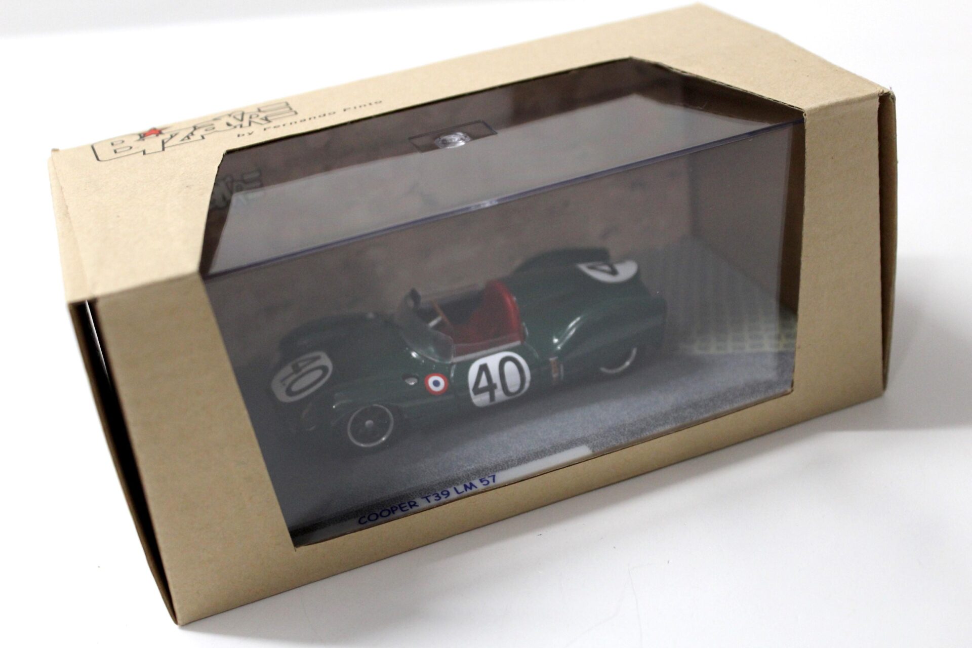 1:43 Spark Bizarre Cooper T39 MONACO Le Mans 1957 green #40