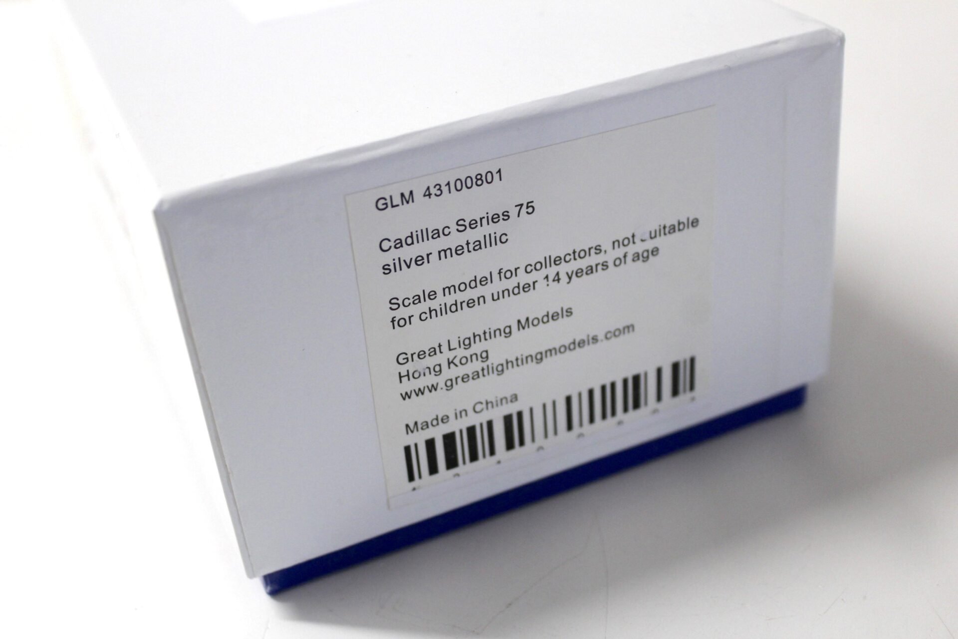 1:43 GLM Cadillac Series 75 Limousine 1957 silver metallic