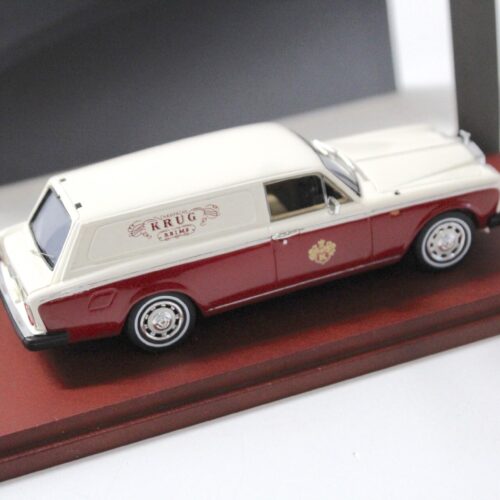 1:43 TSM True Scale 1979 Rolls Royce Silver Shadow Krug Delivery Van red/ white