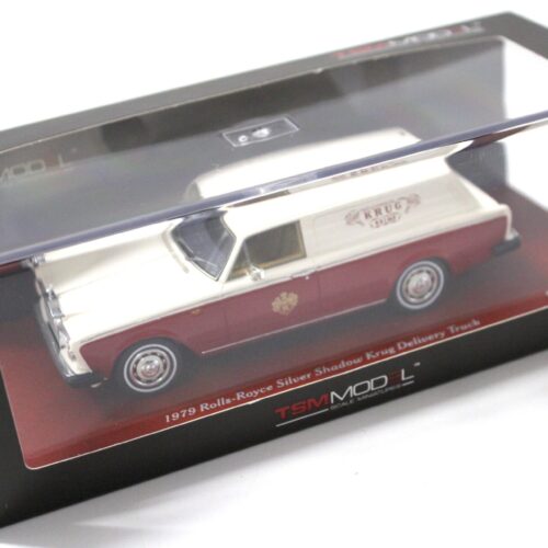1:43 TSM True Scale 1979 Rolls Royce Silver Shadow Krug Delivery Van red/ white