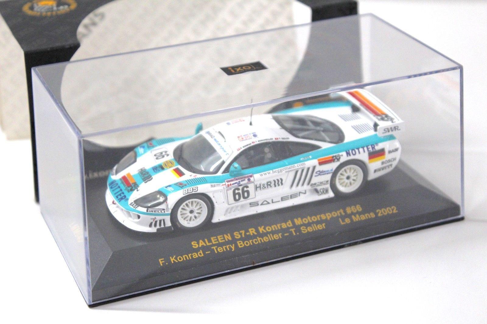 1:43 IXO SALEEN S7-R Konrad Motorsport #66 Le Mans 2002